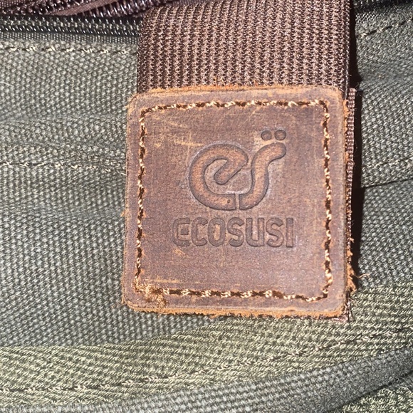 Ecosusi messenger crossbody bag backpack unisex men women - Picture 3 of 4